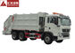 6x4 Garbage Compactor Truck Right Hand Drive 12CBM With Air Conditioner